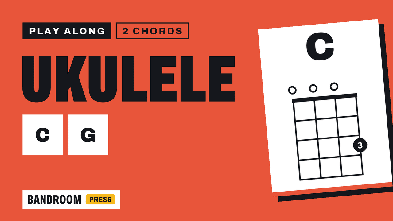 Ukulele Play Along | C G | 2 Chord Song in C | 5 Strumming Patterns