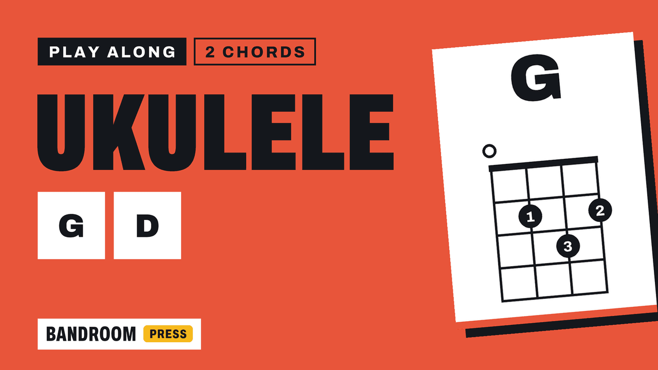 Ukulele Play Along | G D | 2 Chord Song in G | 5 Strumming Patterns