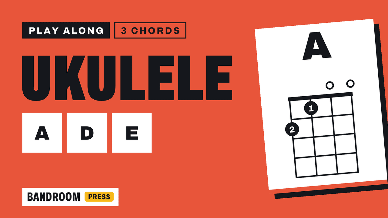 Ukulele Play Along | A D E | 3 Chord Song in A | 5 Strumming Patterns