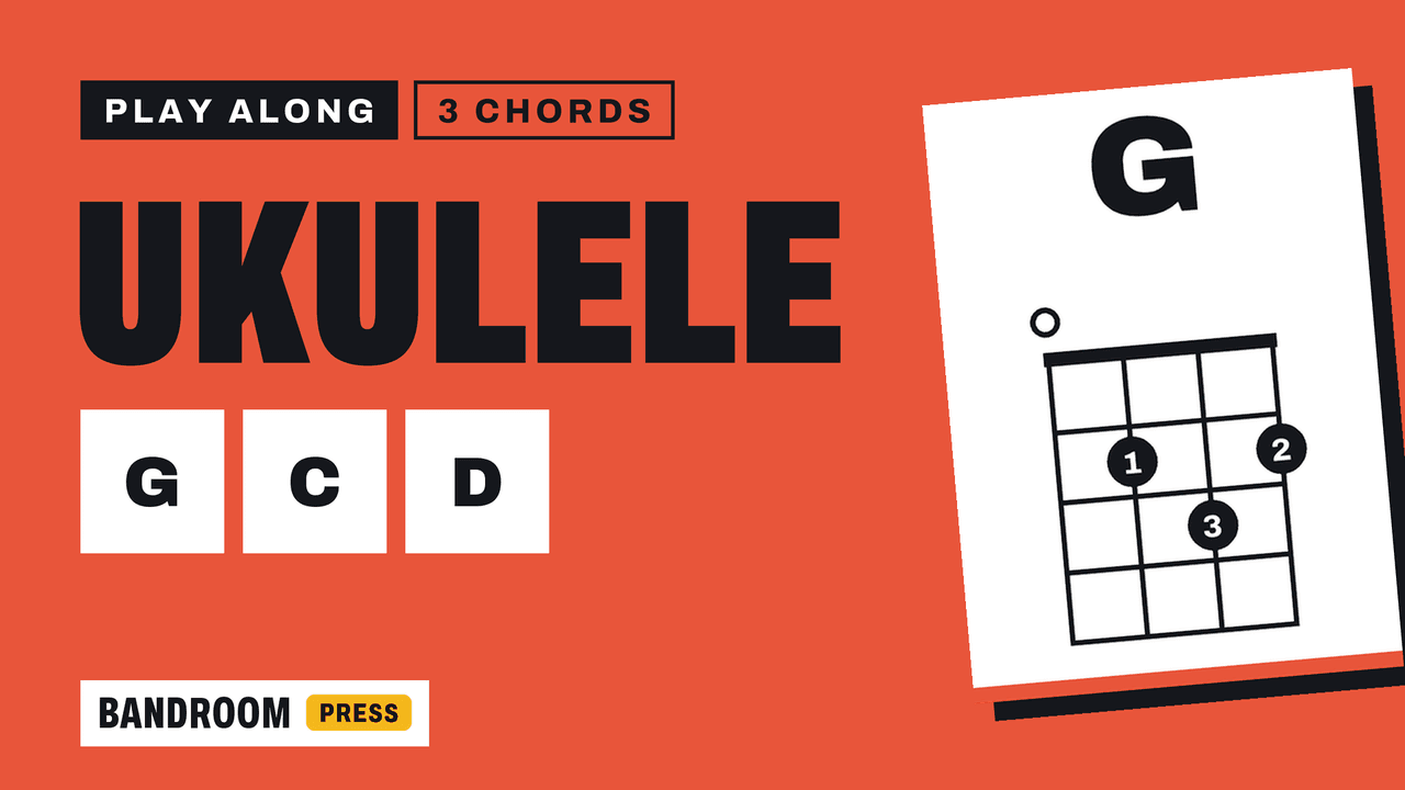Ukulele Play Along | G C D | 3 Chord Song in G | 5 Strumming Patterns