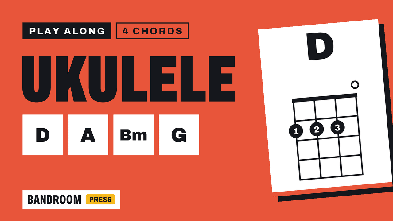Ukulele Play Along | D A Bm G | 4 Chord Song in D | 5 Strumming Patterns